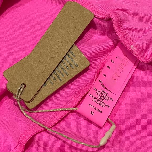 NWT SKIMS Signature Swim Sarong Skirt - Taffy - XL - Picture 9 of 11